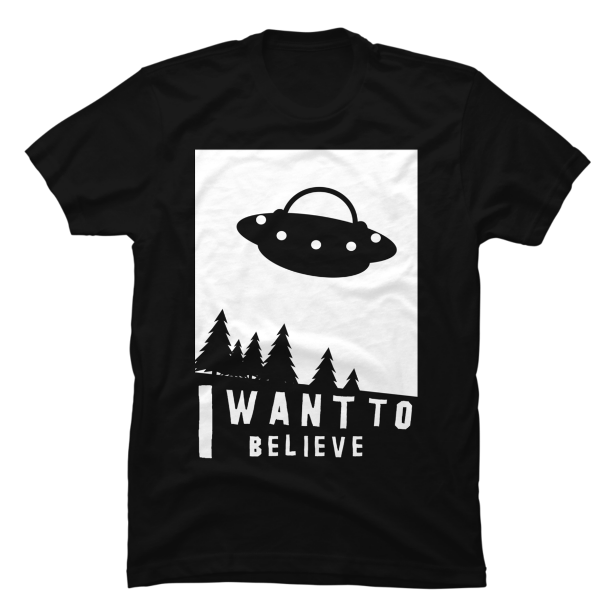 i want to believe ufo shirt